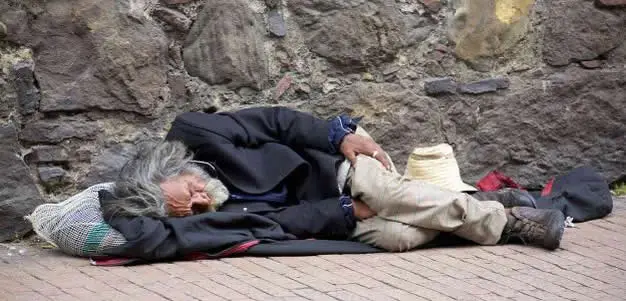 Homeless Man Bognor