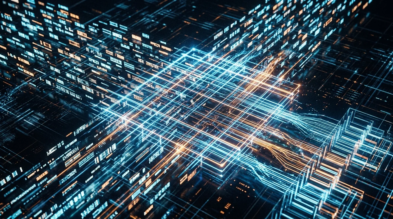 Abstract representation of digital data processing
