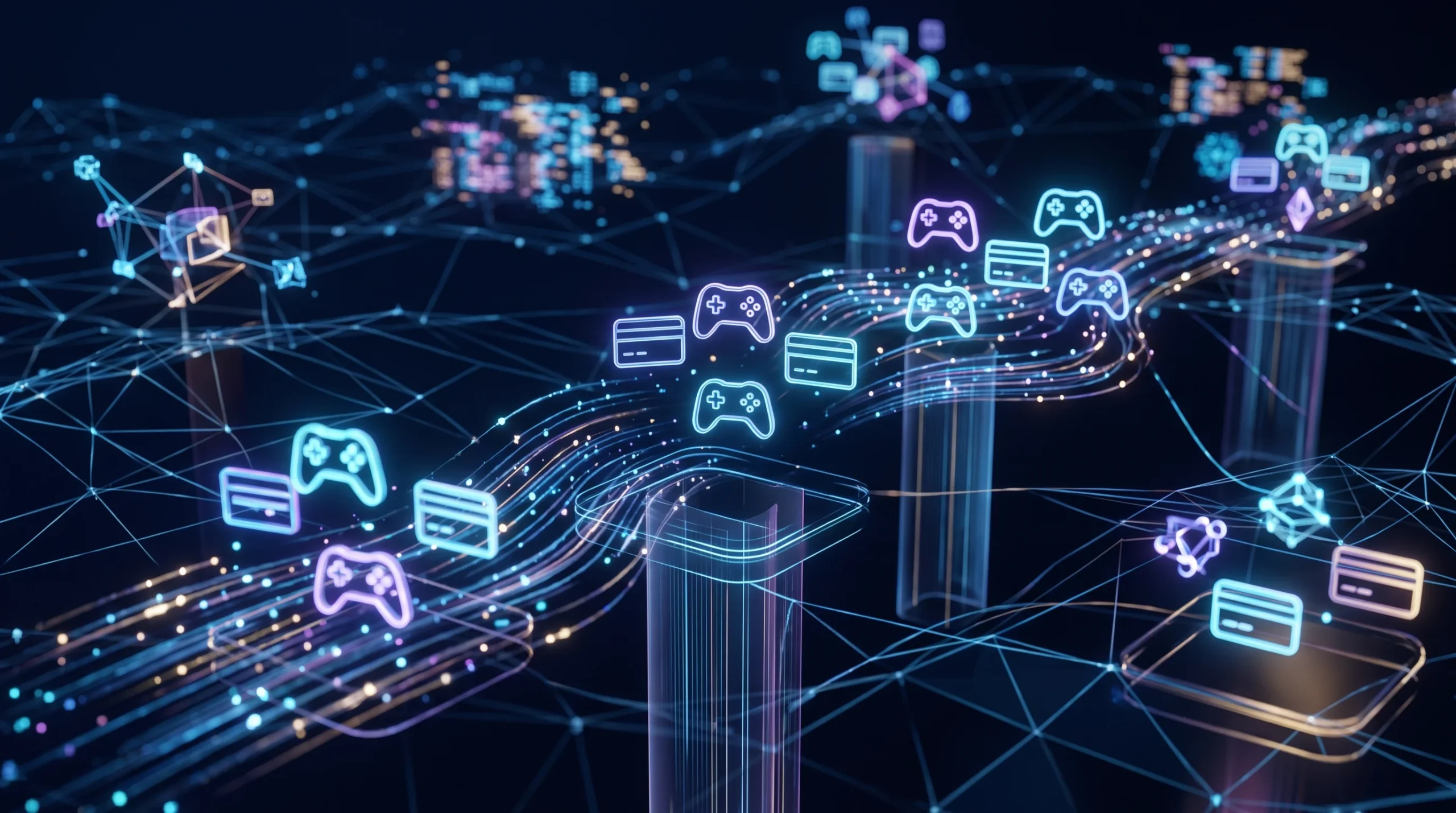 A conceptual illustration of digital gaming subscription costs.