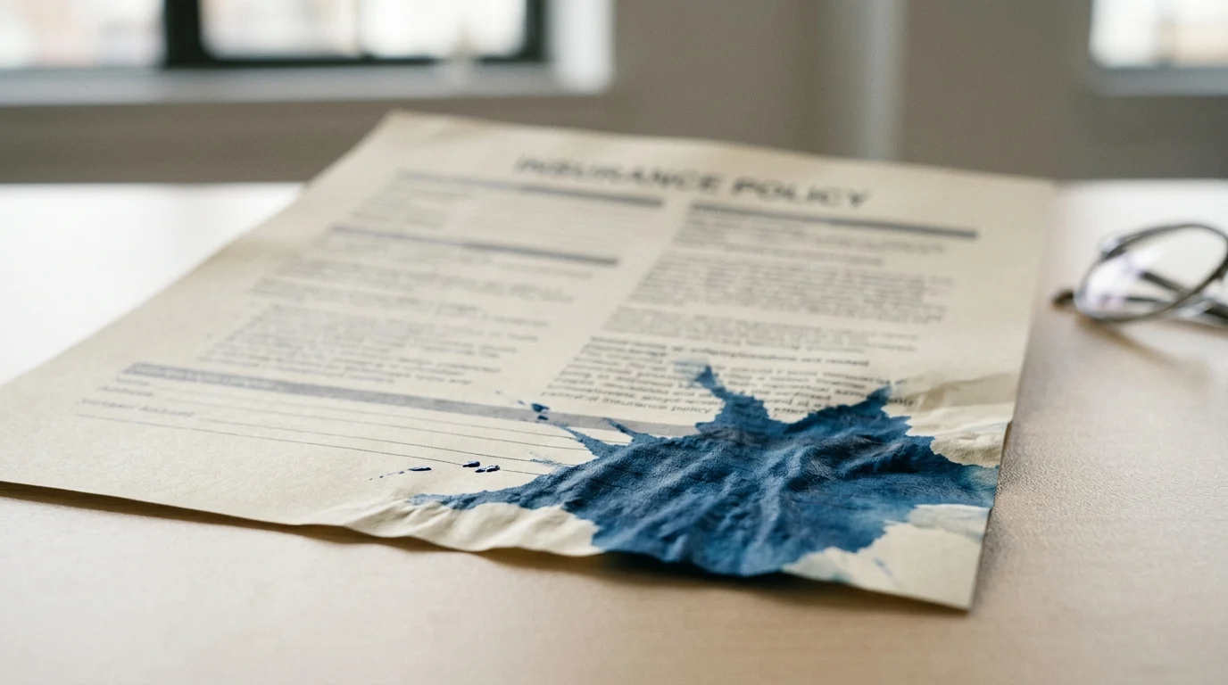 A conceptual image representing home insurance and flood risk.