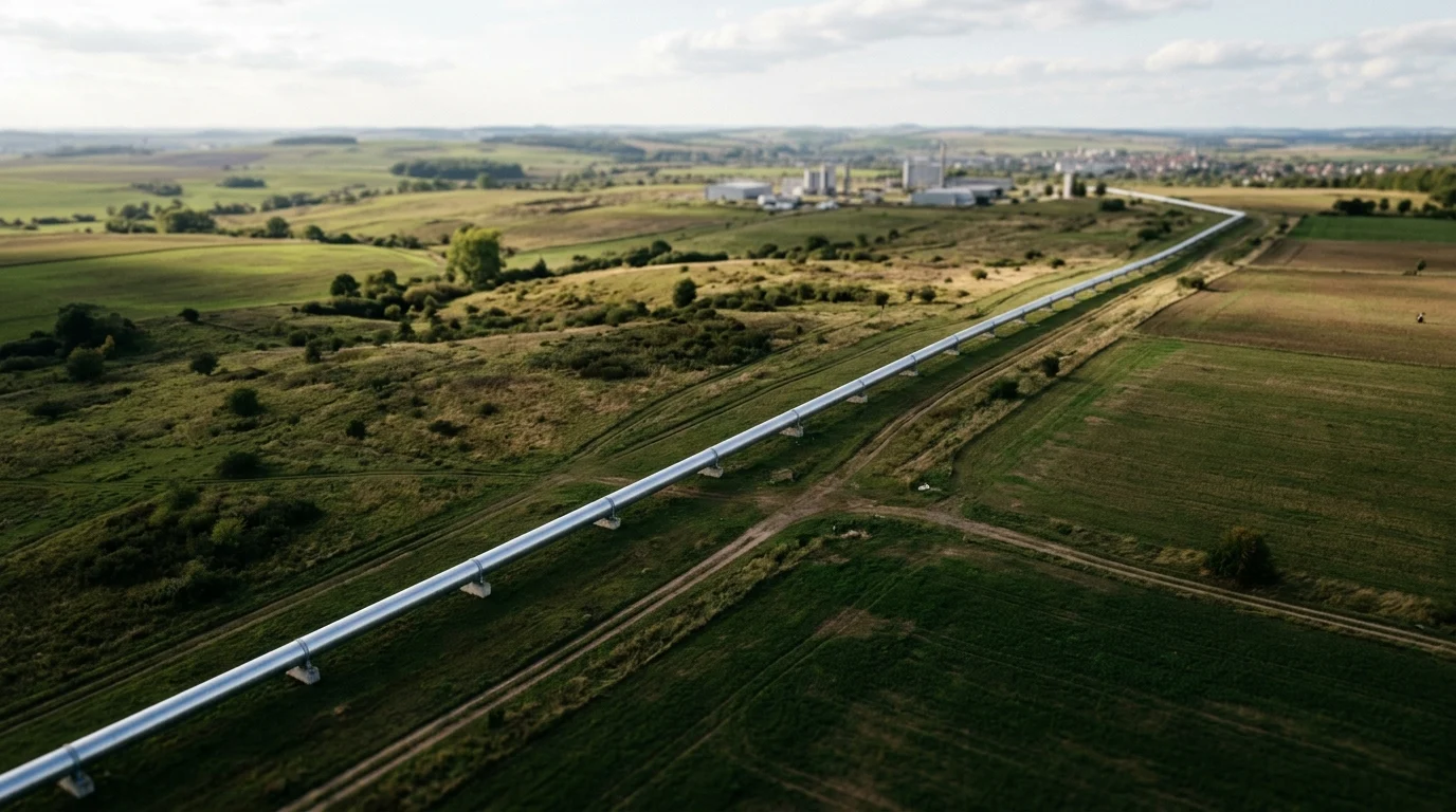 Conceptual image of fuel pipeline infrastructure.