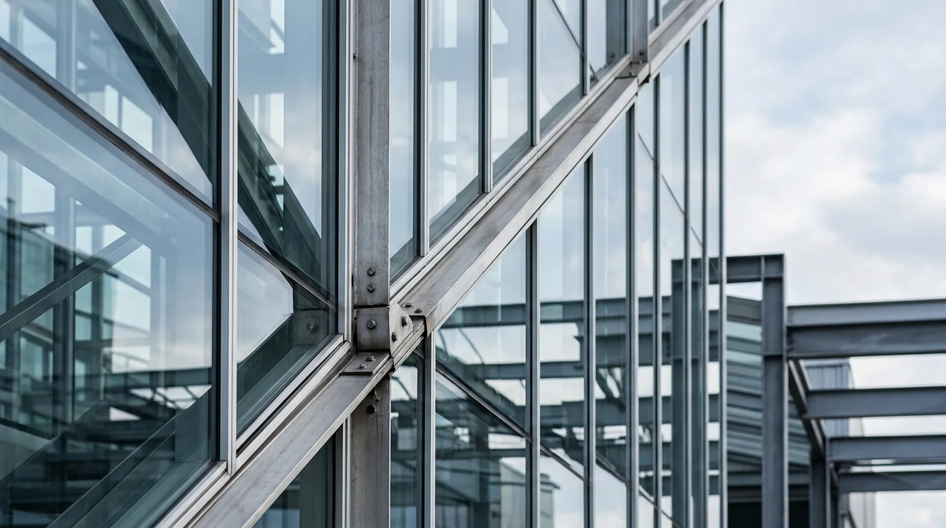 Modern architectural detail representing business innovation.